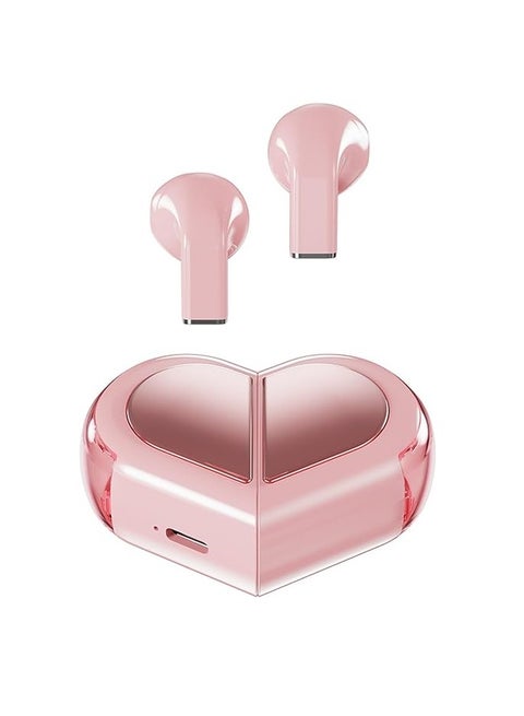 Heart Shaped Wireless Earbuds are cute mini invisible wireless bluetooth earbuds for girls and boys