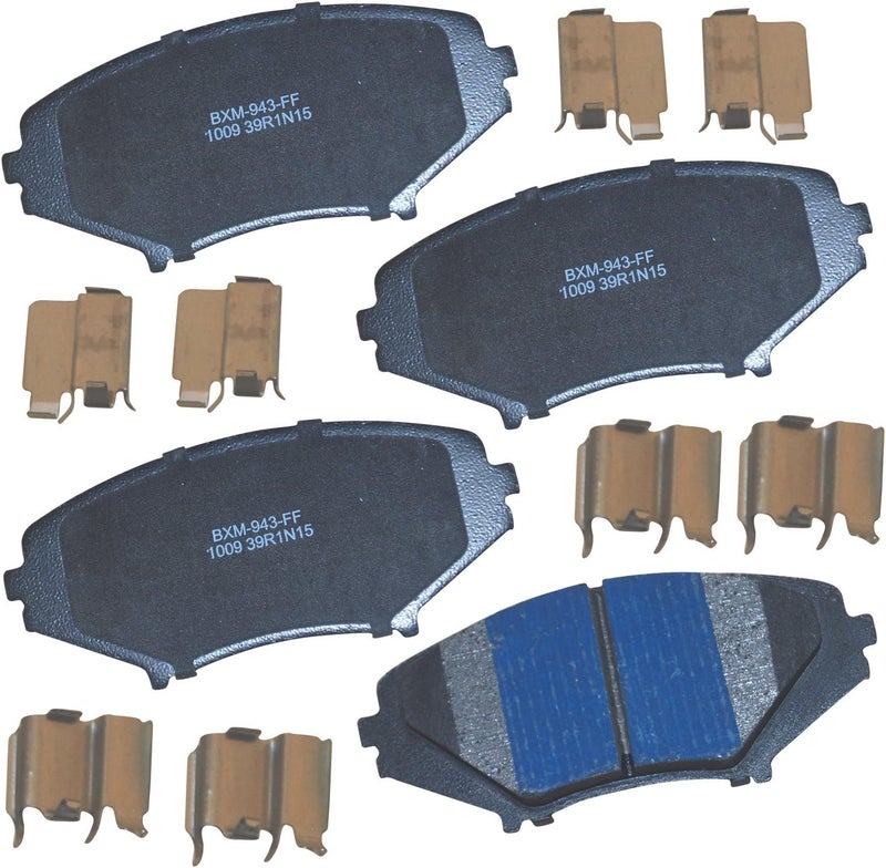 Bendix Premium SBM1009 Semi-Metallic Front Brake Pads for Mazda RX-8 2011-2004 - Image 1