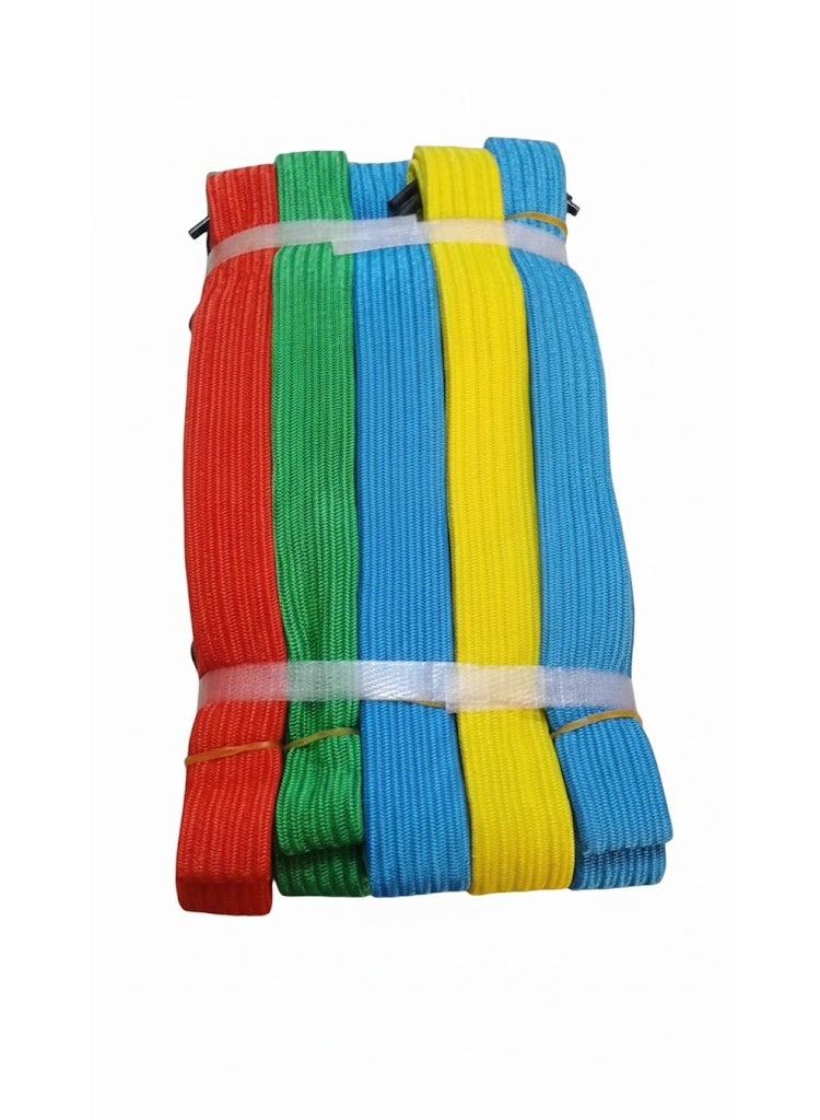 190cm Long Iron Car Top Carrier Bag Strap Rope for Motorcycles Bikes Caution Disassembly Strong Rubber