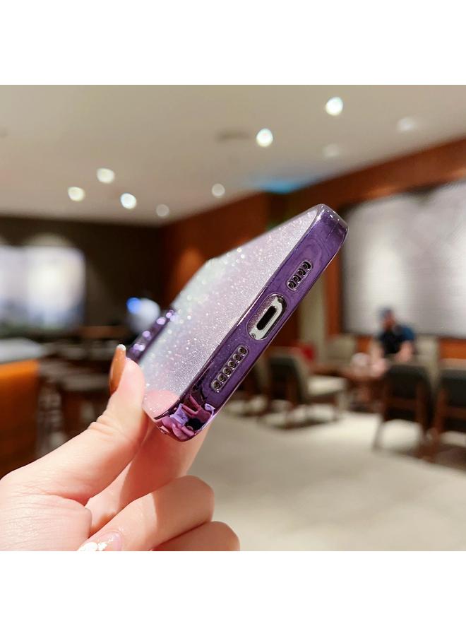 زبون جراب لهاتف iPhone 11 Pro مصنوع من مادة TPU عالية الشفافية بلون متدرج لامع - Image 4