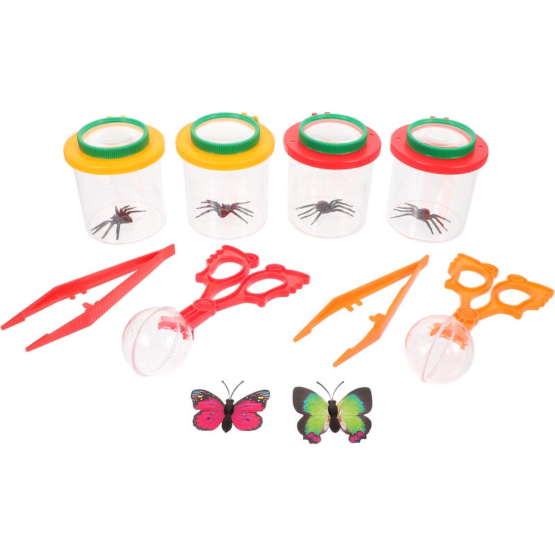 1 Set Insect Magnifier Insect Viewer Jar Clear Insect Container Insect Keeper Outdoor Observation Kit - Image 1