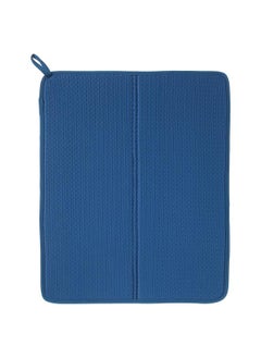 erorex Dish drying mat, blue, 44x36 cm  - Image 1