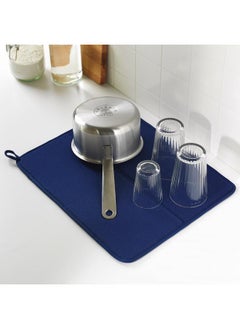 erorex Dish drying mat, blue, 44x36 cm  - Image 2