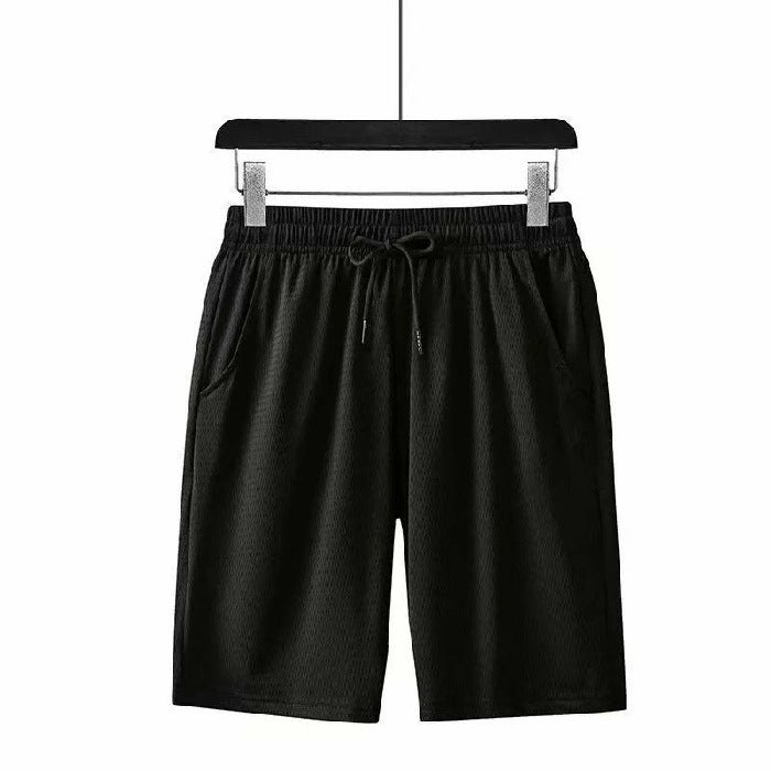 Casual Home Sleepwear Black five points without zipper