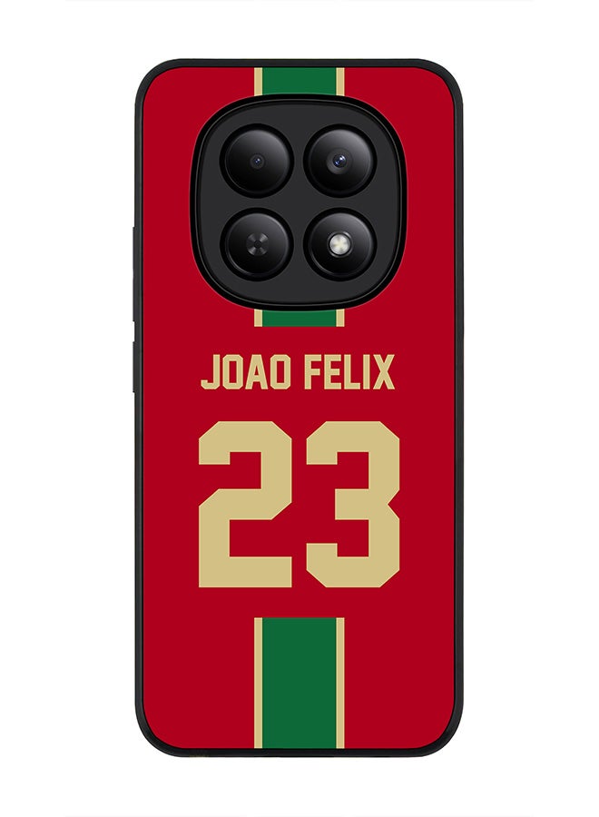 For Xiaomi Redmi Note 15 4G Case,Slim fit Camera Protection, Shockproof Thin Phone cover  - Football - Portugal - Joao Felix