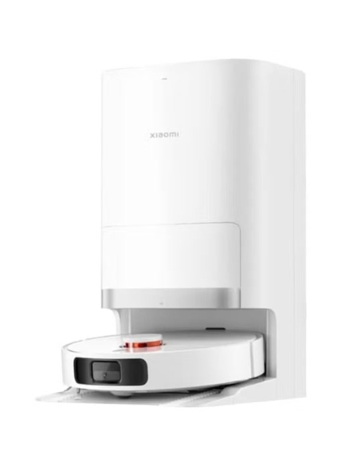 شاومي مكنسة كهربائية روبوتية من شاومي X20+ مع قاعدة ذكية متكاملة بقوة شفط 6000 باسكال، ونظام ملاحة ليزر LDS، وتحكم صوتي، ومكانس كهربائية للتنظيف الجاف والرطب 4 لترات 30 وات C101 أبيض - Image 1