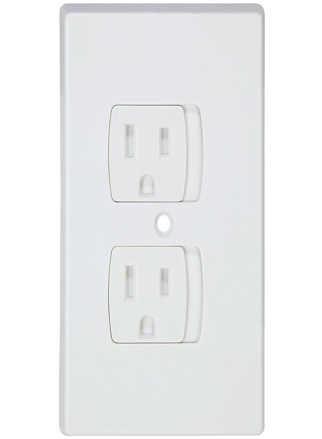 Jambini Self-Closing Baby Proof Outlet Covers Baby Proofing - An Alternative To Plug Covers for Electrical Outlets and Outlet Protectors (3 pack) - Image 3
