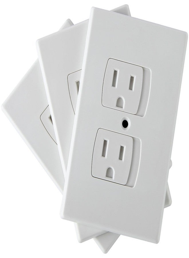 Jambini Self-Closing Baby Proof Outlet Covers Baby Proofing - An Alternative To Plug Covers for Electrical Outlets and Outlet Protectors (3 pack) - Image 1