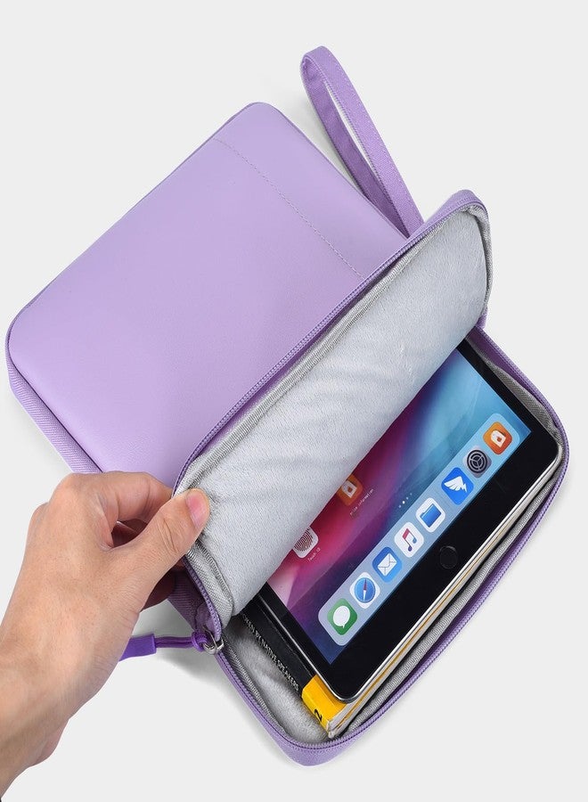CAAORDKSO 9-11 Inch Tablet Sleeve Case, Tablet Bag 11 inch Travel Pouch for iPad 11-inch A16 2025, 11 inch iPad Air M3 M2 / iPad Pro M4, 10.2 10.9" iPad, iPad 10/9/8th Gen, Galaxy Tab S8/S9 11",Purple - Image 3