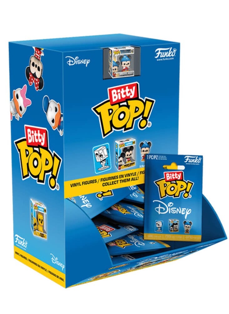 Funko Funko Single Mystery  Bitty Pop! Cartoon Animation: Disney - (One Random Piece)  - Image 1