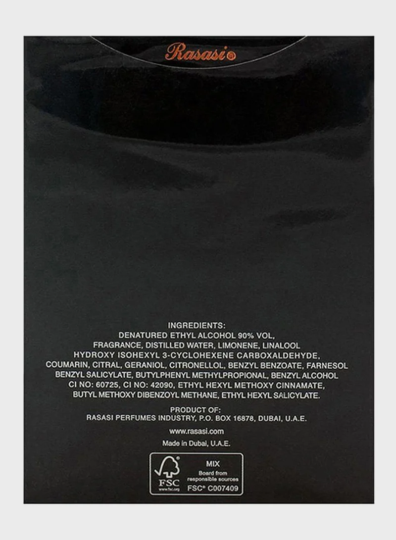 Rasasi Shuhrah Pour Homme Edp 90Ml