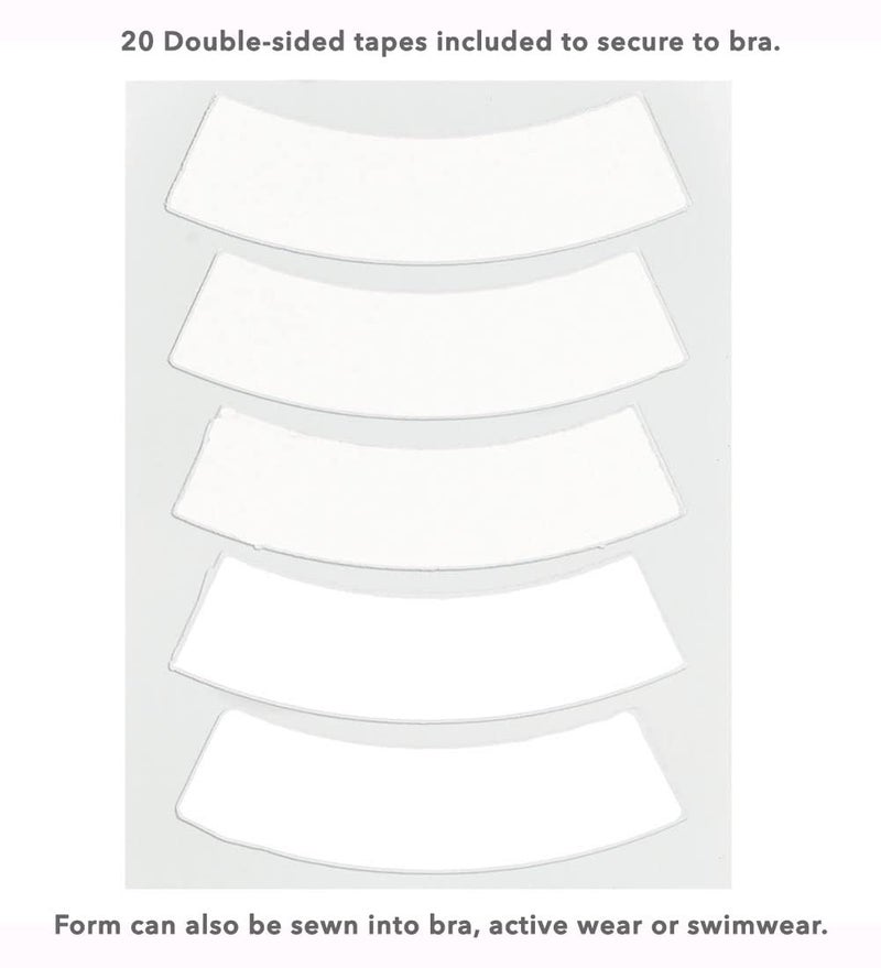 Braza برازا شكل الثدي - وسادة بروستيس مخصصة لعملية استئصال الثدي - وسادة شكل الثدي مثالية للارتداء غير الرسمي بعد الجراحة، بيج مقاس 7 - Image 5