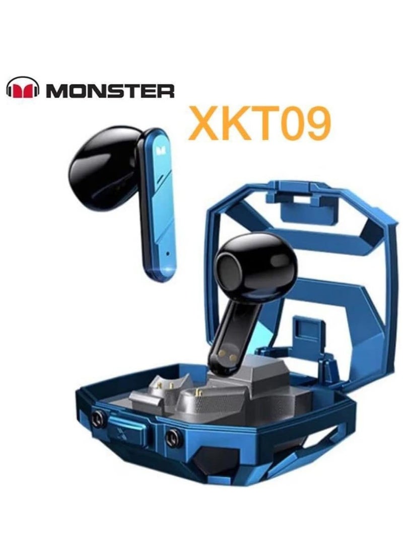 Monster - Original Monster Wireless Earphones TWS 5.2 XKT09, Wireless Earphones, Bluetooth Earphones, Sports Earphones, Noise Reduction Earphones, Earbuds - Image 1