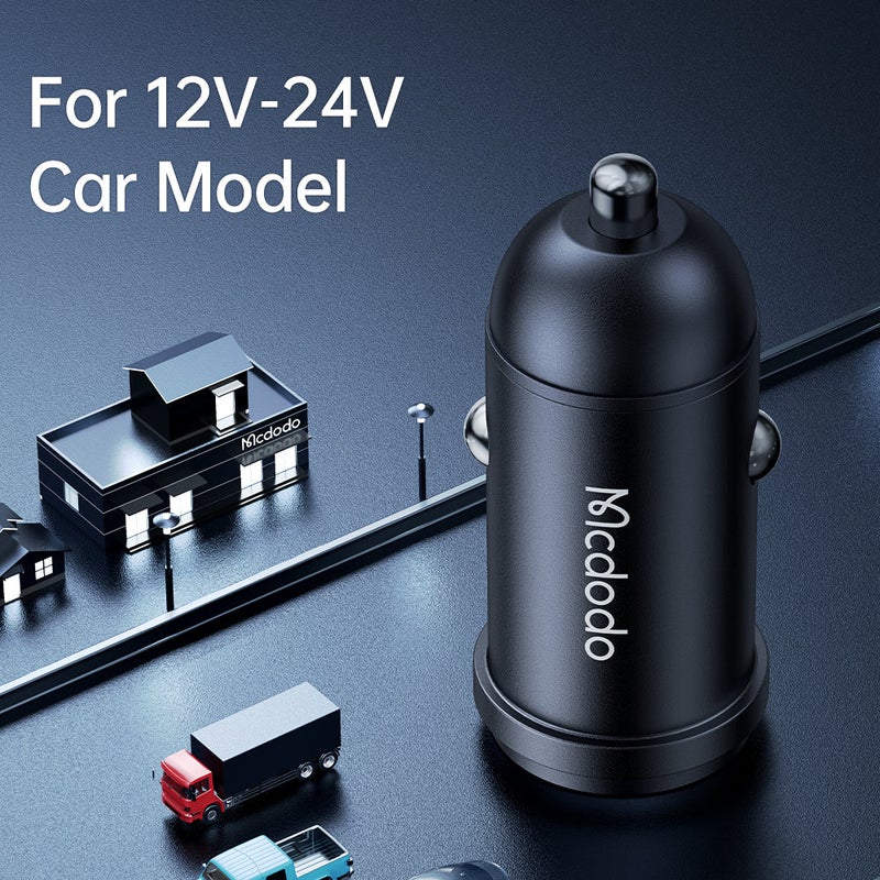 Mcdodo High-Speed 65W Car Charger with USB C 100W Cable & E-mark Chip   McDodo CC 7493 - Image 2