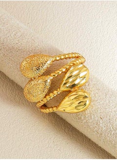 GOLDMAX 21k Gold Plated Ring For Women Size 8  - Image 1