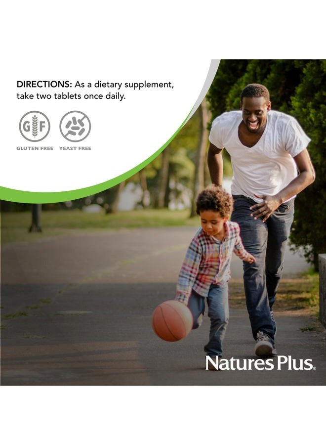 Nature's Plus Men's Ultra Hair Plus, Sustained Release - 60 Tablets - All-Natural Hair Growth Supplement For Men - Promotes Fuller, Healthier Hair - Gluten-Free - 30 Servings - Image 5