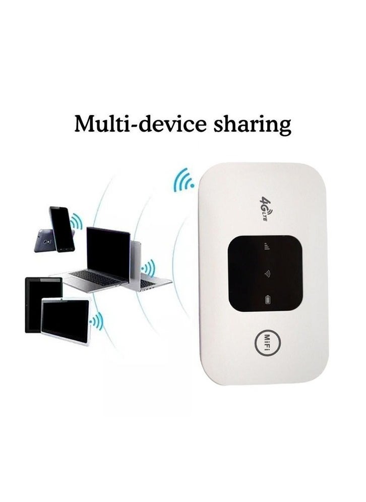 راوتر WiFi محمول متنقل 4G LTE، راوتر محمول للسيارة يوفر نقطة ساخنة لاسلكية للإنترنت المتنقل.