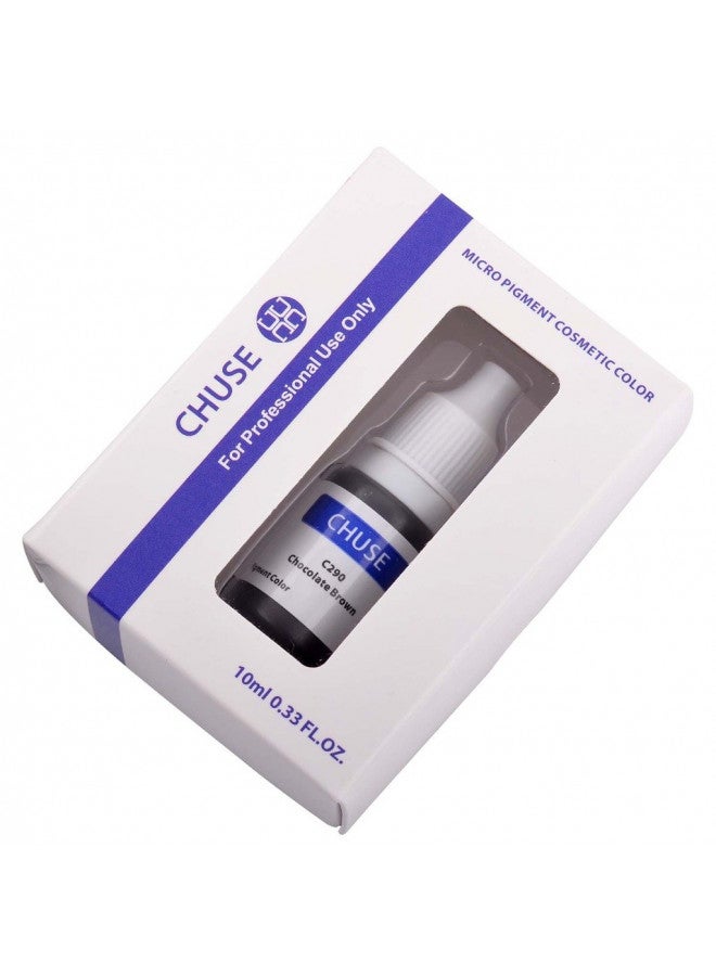 Chuse CHUSE C290, 10ml, Chocolate Brown, Passed SGS,DermaTest Micro Pigment Color Permanent Makeup PMU Ink - Image 4
