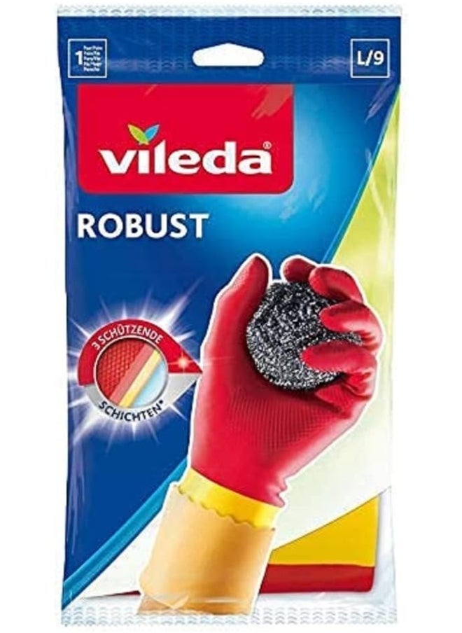Vileda - Robust Gloves Large - Image 1