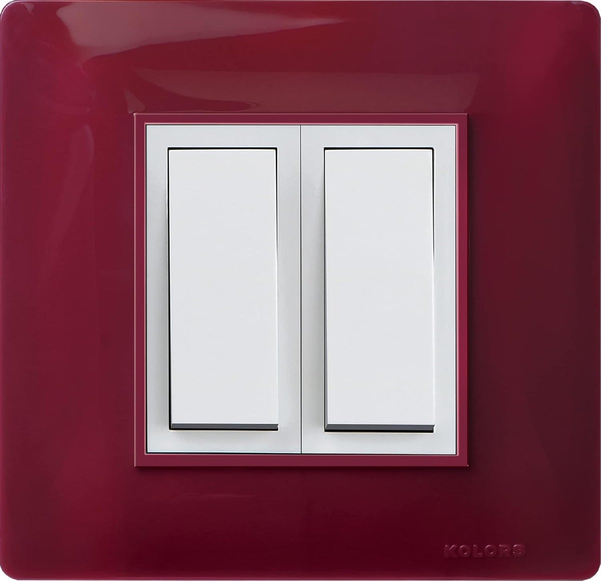 KOLORS 4 Module, Modular Switch Plate [Only Cover Plate is Included ...