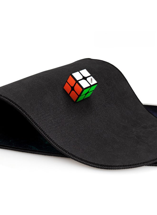 Qiyi Magic Cube Flash Cup Competition Training Mat Speed Cup Cube Mat Durable Non-Slip Rubber Mat Mouse Mat-Color:Rainbow Terrace  - Image 4