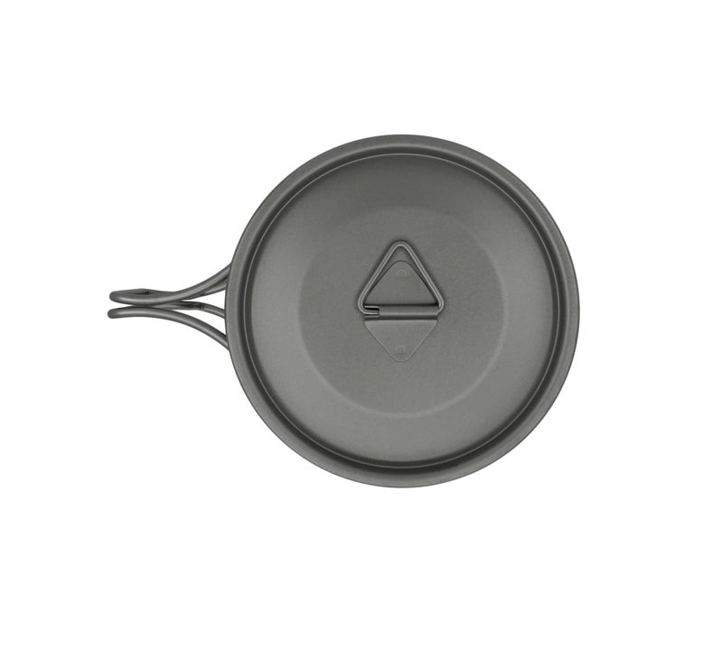 Kuvik Titanium Cup with Lid 450ml (15.2 oz) - Ultralight and Compact Pot for Backpacking, Camping, and Survival - Image 2