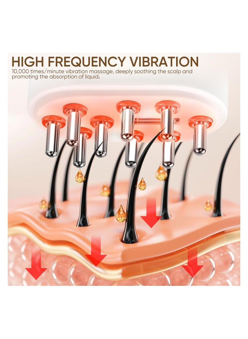 general 2 in 1 Hair Oiling Applicatoru0026Scalp Oil Applicator,Electric Hair Oil Applicator for Hair Growth,Oil Massager for Scalp,Oil Dispenser for Hair - Image 3