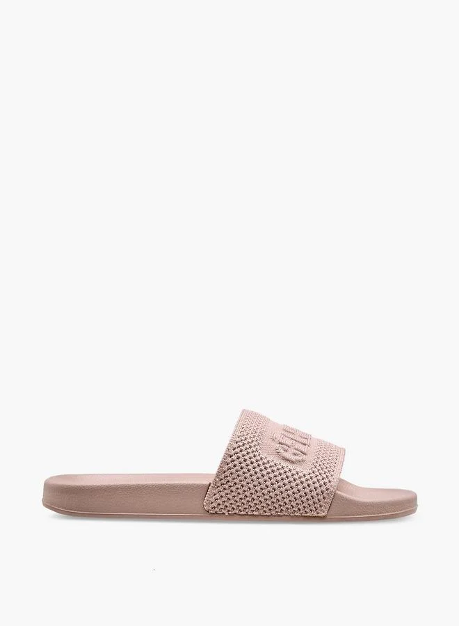 سيليست Women Logo Textured Slides