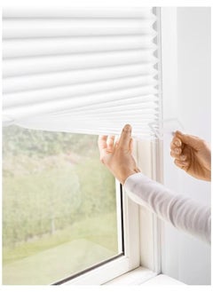 Generic Pleated blind for window, white, 90x190 cm  - Image 3