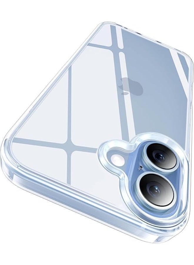 Crystal Clear iPhone 17 Case, 3X Anti-Yellowing Virgin TPU, Military Grade 15ft Drop Protection, Slim Clear Case for Women and Men for iPhone 17 6.3 inch, Clear - Image 1