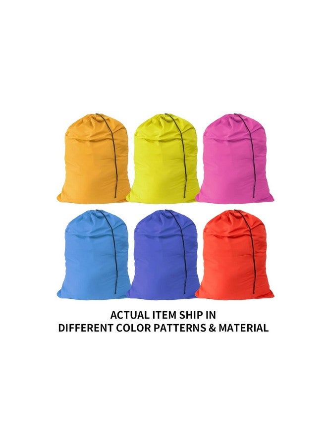 YETHAN Extra Large Laundry Bag 6 Pack, Varied Colors, Travel Laundry Bags with Drawstring Closure, 30"x40", for college, dorm and apartment dwellers. - Image 4