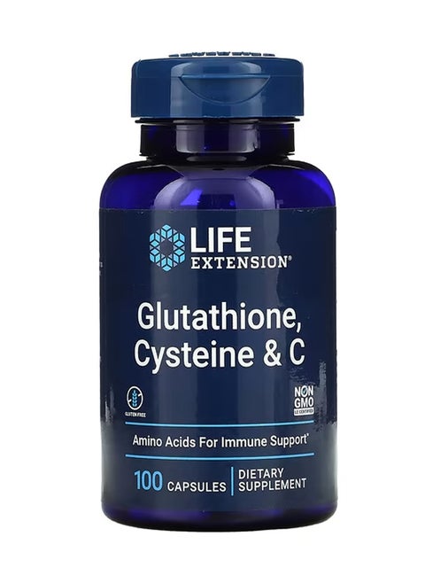 Glutathione Cysteine & C 100 Capsules