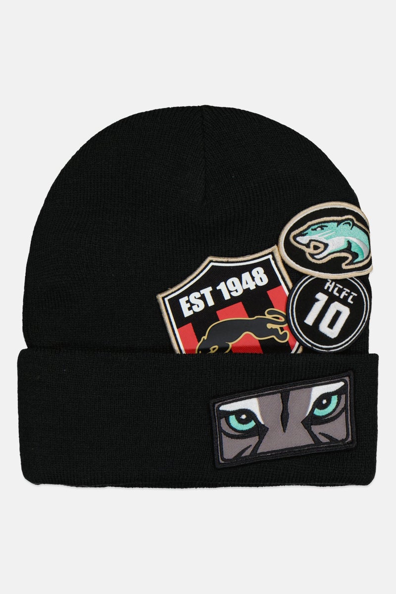 PUMA Men Embroidered Beanie, Black - Image 1