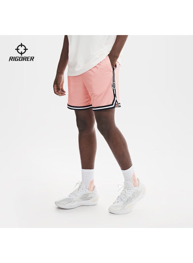 Rigorer Men's Sports Shorts, American Basketball Knee-length Shorts, Summer Training Breathable Casual Sports Pants - Image 1