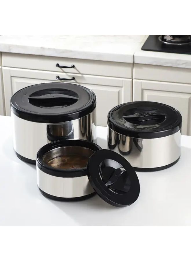 Green Lid Thermos 3 Piece Set 2L Insulated Bucket Pot Kettle - Image 4
