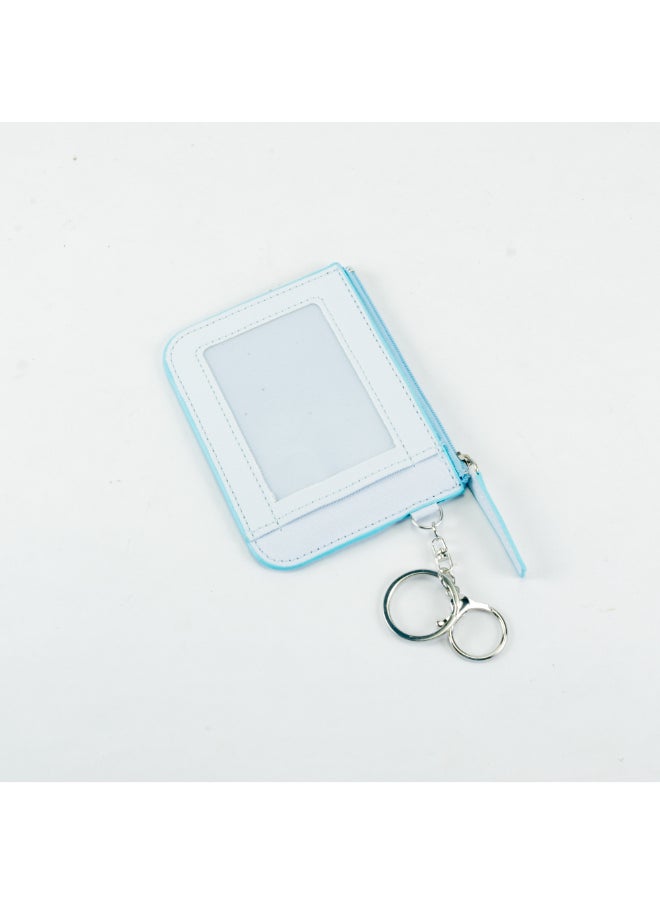 Generic Stitch Wallet with a Pocket for Card and Zipped Pocket for Money  - Image 2