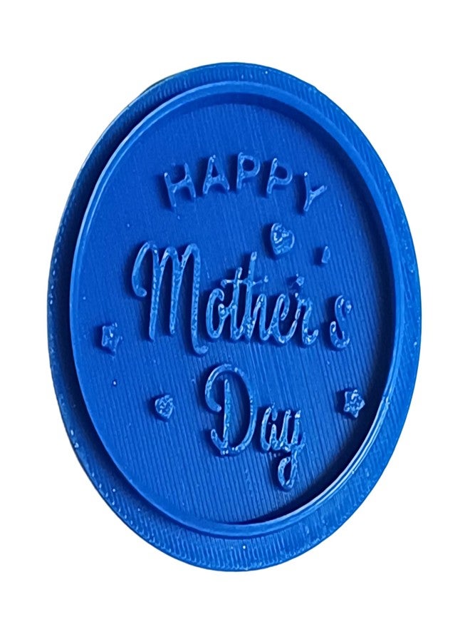 Confect “Happy Mother’s Day” Topper Cutter | Fondant & Gum Paste Cutter for Cakes | Edible Topper Mold for Mother's Day Celebrations | Cake Decorating Tool & Baking Supplies - Image 1