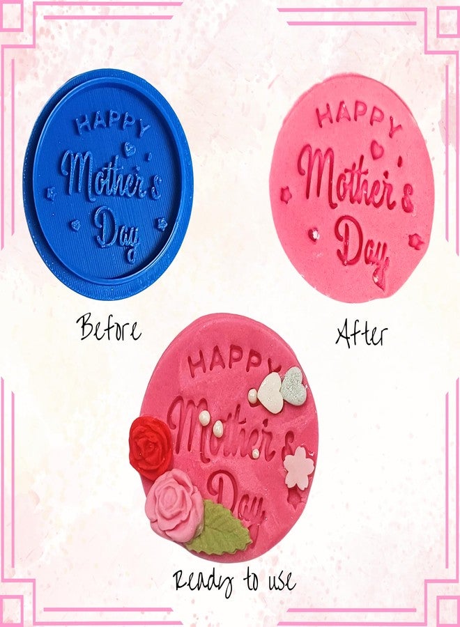 Confect “Happy Mother’s Day” Topper Cutter | Fondant & Gum Paste Cutter for Cakes | Edible Topper Mold for Mother's Day Celebrations | Cake Decorating Tool & Baking Supplies - Image 3