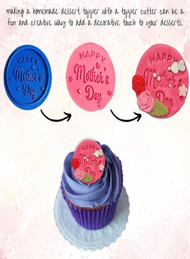 Confect “Happy Mother’s Day” Topper Cutter | Fondant & Gum Paste Cutter for Cakes | Edible Topper Mold for Mother's Day Celebrations | Cake Decorating Tool & Baking Supplies - Image 4
