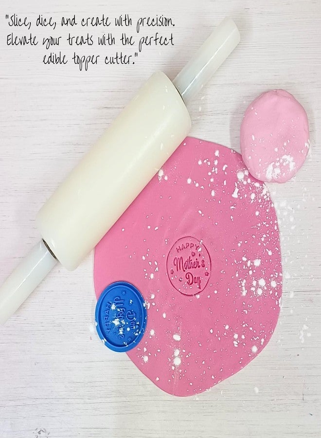 Confect “Happy Mother’s Day” Topper Cutter | Fondant & Gum Paste Cutter for Cakes | Edible Topper Mold for Mother's Day Celebrations | Cake Decorating Tool & Baking Supplies - Image 2
