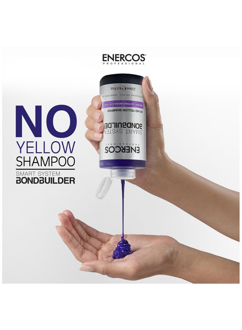 إينيركوس انيركوس سمارت بوند بيلدر رقم 9 شامبو مقاوم لإصفرار الشعرالمكثف لترطيب وتقوية الشعر - Image 3