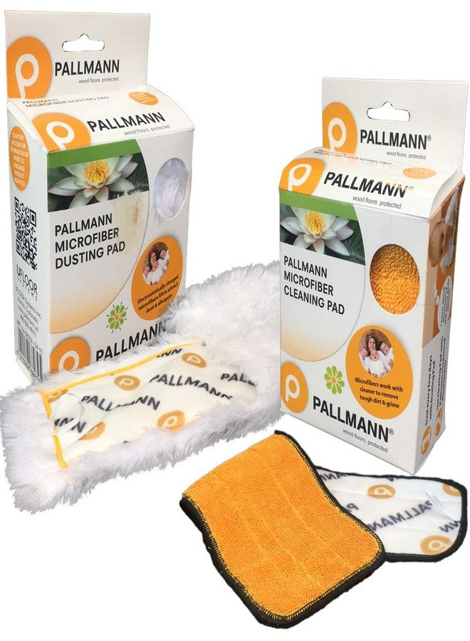 Pallmann New Microfiber Cleaning and Microfiber Dusting Replacement Pads. (Value Pack) - Image 1