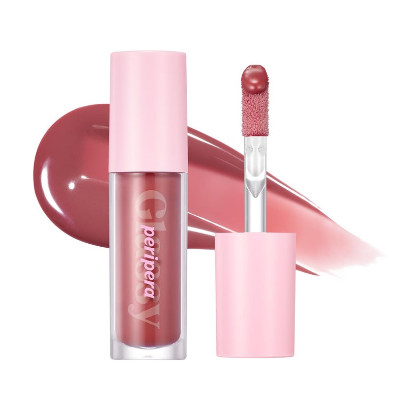 Peripera Ink Glasting Lip Gloss, Non-Sticky, Gloss Shine, 4XL Wand for Easy Application, Korean Lip Gloss, Fuller Looking Lips, Buttery Soft, Long Lasting Lip (003 CHILLING ROSY(NEW)) - Image 1