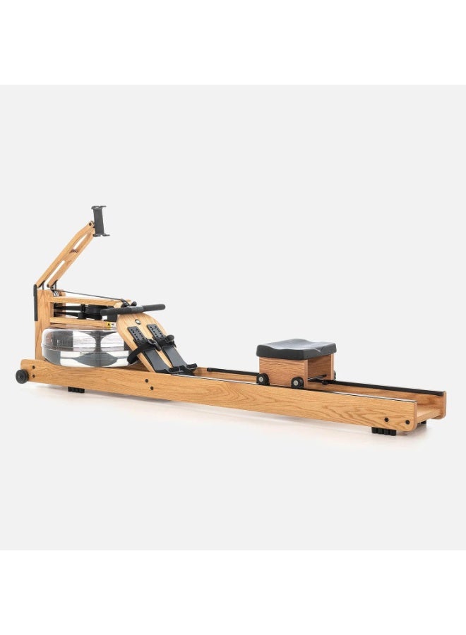 الكوتش جهاز آلة تجديف - آلة تجديف قابلة للطي لصالة الألعاب الرياضية المنزلية آلات تجديف هادئة للمنزل بسعة وزن 350 رطلاً 8 مستوى مقاومة قابلة للتعديل مقعد مبطن سهل الانزلاق - Image 3