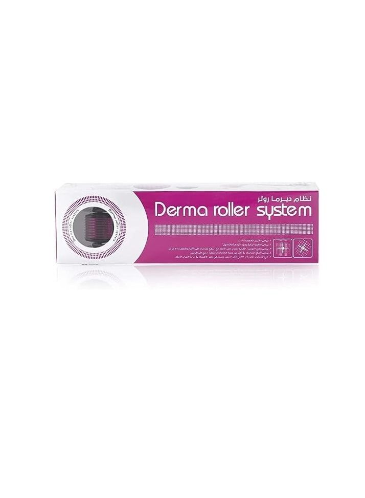 Derma Roller جهاز العناية بالبشرة 540 إبرة ميكرو لنمو الشعر للنساء والرجال (0.75 مم) - Image 2