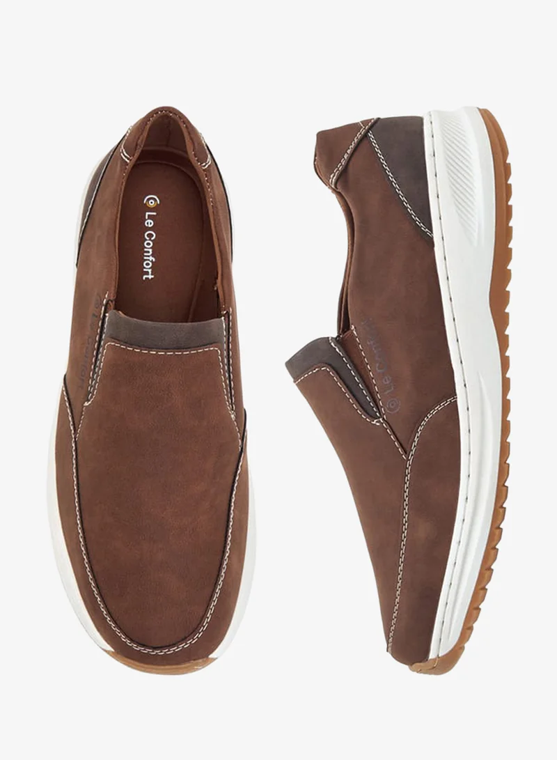 Le Confort Men Solid Slip-On Loafers