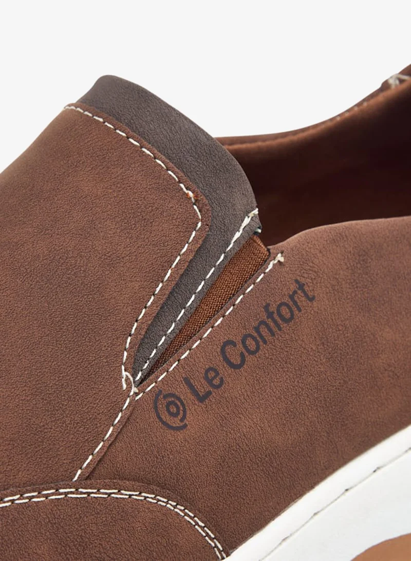 Le Confort Men Solid Slip-On Loafers