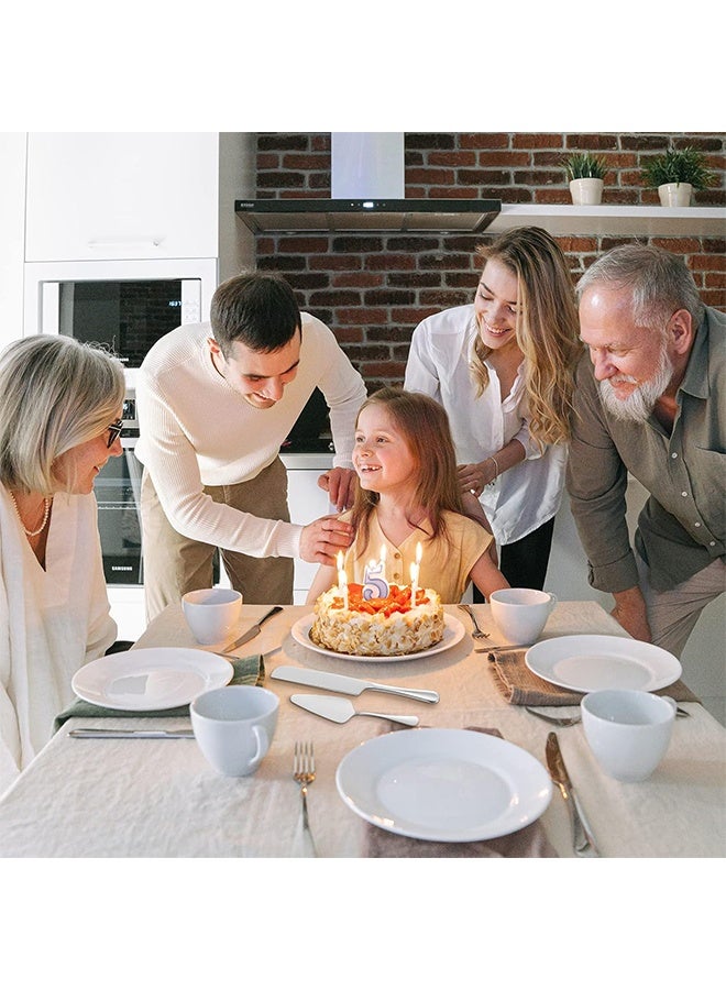 GIFT Cake Serving Set, Wedding Cake Knife and Server Set,  Cake Cutting Utensils Stainless Steel, Cake Cutter Serrated Cake Knife, Professional Dessert Server for Cake Cheese Pie Pizza - Image 5