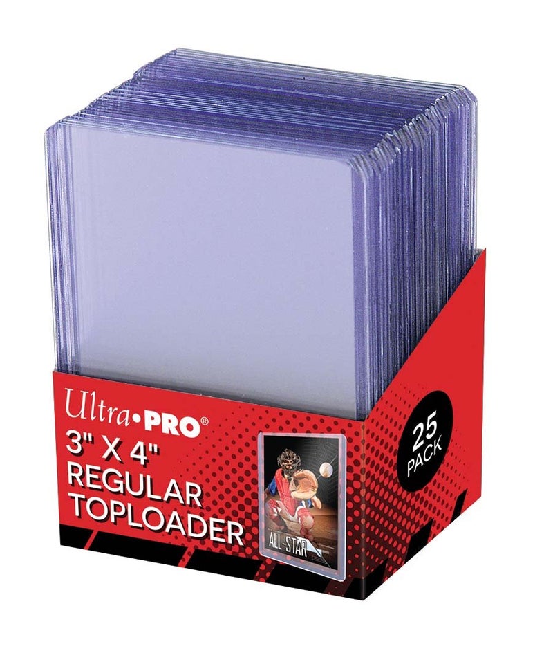 Ultra Pro 25 - Ultra Pro 3 X 4 Top Loader Card Holder for Baseball, Football, Basketball, Hockey, Golf, Single - Image 1