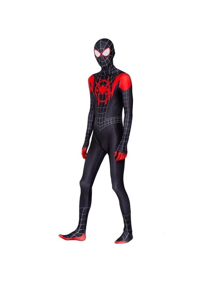 Hero Expedition Spider-Man Children's suit jumpsuit cos suit all-inclusive battle suit performance costume male - Image 1